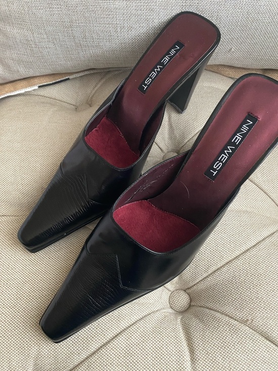 Nine West Shoes - Nine West leather Mule